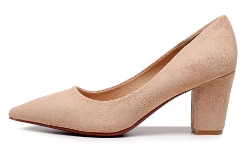 Women's Lewin Pump Chunky Heel Shoe