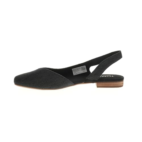 Womens Alene Slingback Flats Casual - Black