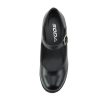 Boxer-2 Kids/Children/Girls Lug Sole Block Heel Mary Jane with Adjustable Strap