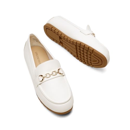 Loafers for Women Casual Comfortable Slip On Flat Shoes Lightweight Leisure Work Shoes Comfort Walking Shoes