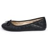 Women’s Aster Ballet Flats | Patent Leather Slip-On Shoes | Quilted Pillow Stitch | Rounded Toe | Everyday Comfortable Fashion
