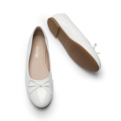 Women's Flats, Round Toe Ballet Flats, Comfortable Slip-on Dressy Business Casual Work Office Ballerina Flat Dress Shoes