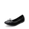 Women's Foldable Flats Shoes Pointed Toe Ballet Flats Bowknot Comfort Slip on Dress Shoes