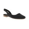 Womens Alene Slingback Flats Casual - Black
