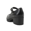 Boxer-2 Kids/Children/Girls Lug Sole Block Heel Mary Jane with Adjustable Strap