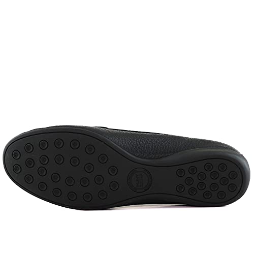 Women's Genuine Leather Casual Comfort Slip on Loafers