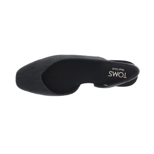 Womens Alene Slingback Flats Casual - Black