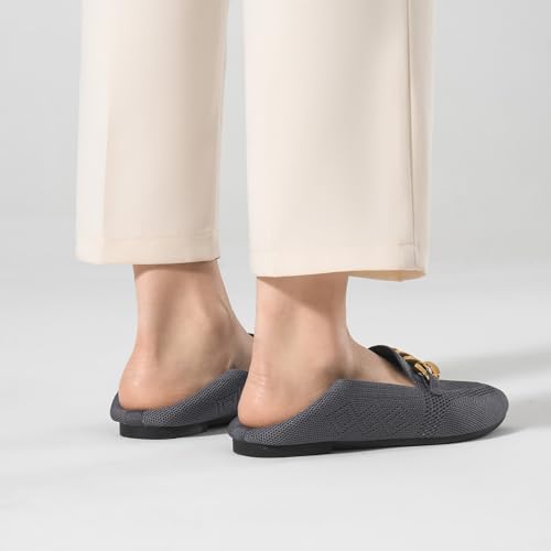 Women's Casual Dressy Loafers, Comfortable Mesh Slip On Loafers, Summer Breathable Lightweight Pointed Toe Flats Shoes for Women