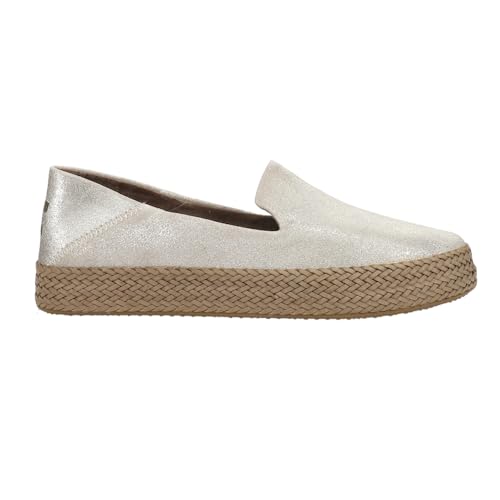 Womens Carolina Espadrille Slip On Flats Casual - Black