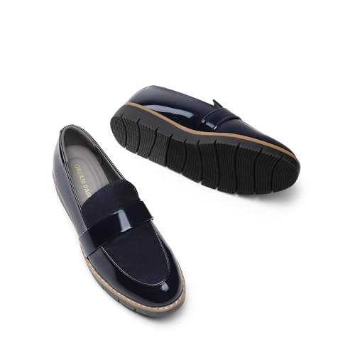 Women's Loafers, Slip-On Business Casual Work Shoes