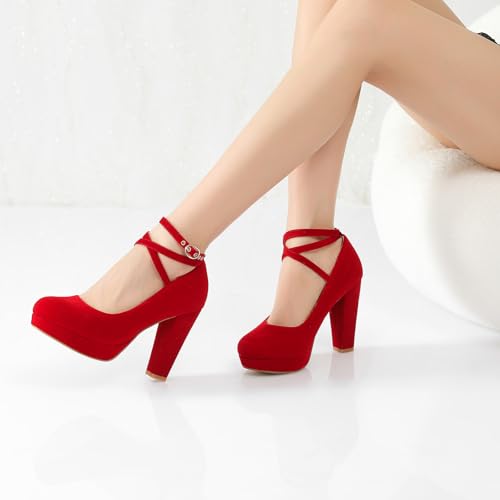 Fashion Vintage Womens Small Bowtie Platform Pumps Ladies Sexy High Heeled Shoes