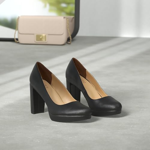 Women’s Berlin Platform Chunky Heel Pumps