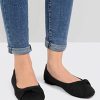 Women's Flats Shoes Faux Suede Round Toe Ballet Dressy Flats Comfortable Slip On Walking Shoes