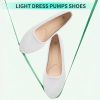 Women’s Low Block Chunky Heels Pumps Ladies Elegant Closed Round Toe Pumps Shoes Low Platform Office Pumps Shoes
