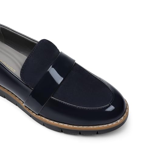 Women's Loafers, Slip-On Business Casual Work Shoes