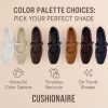 Weston Women’s Hand Woven Dressy Ballet Flats – Faux Leather Mary Jane with Adjustable Strap & Memory Foam