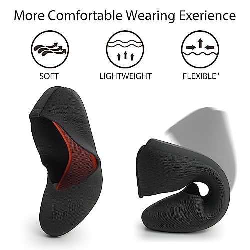 Women's Flat Ballet Shoes Knit Flat Shoes for Women Round Toe Slip on Women Flats for Dressy Casual Office Work Wedding Comfort