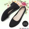AISFAES Women Pumps Low Chunky Rounded Toe Heels Healed Dress Pumps Elegant Wedges Working Shoes
