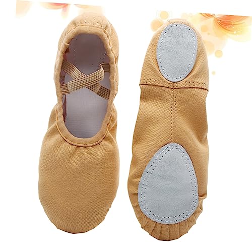 1 Pair Leather Slippers for Men Ballet Dance Shoes Pumps Children Ballet Shoes Leather Flats Shoes for Women Flats Slippers for